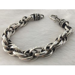 El İşi Link Gümüş Bileklik