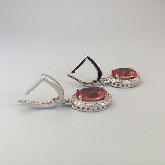 Earrings With Colour Changing Zultanite Stone
