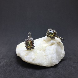 Earrings With Colour Changing Zultanite Stone Earrings With Colour Changing Zultanite Stone