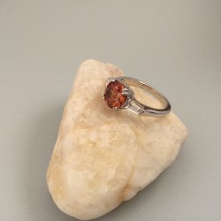Colour-Changing Silver Ring With Zultanite Stone