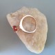 Colour-Changing Rose Silver Ring With Zultanite Stone